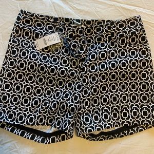 brand new White | Black dress shorts size 0